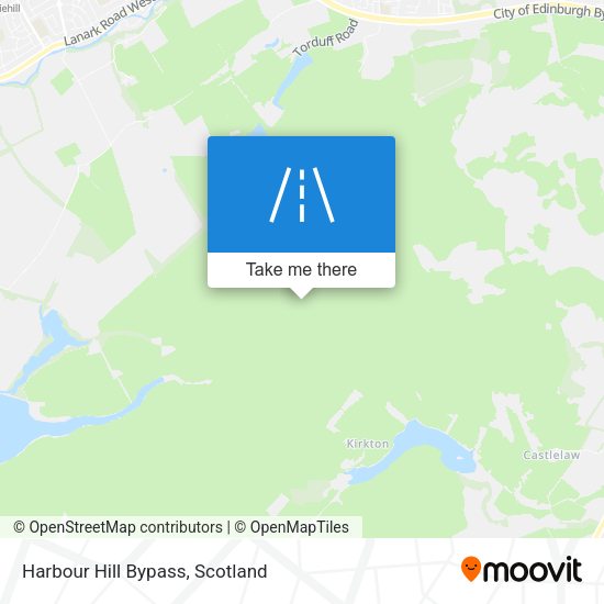 Harbour Hill Bypass map
