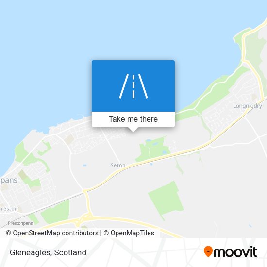 Gleneagles map