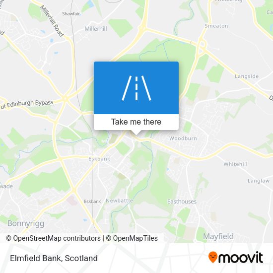 Elmfield Bank map