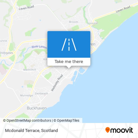 Mcdonald Terrace map