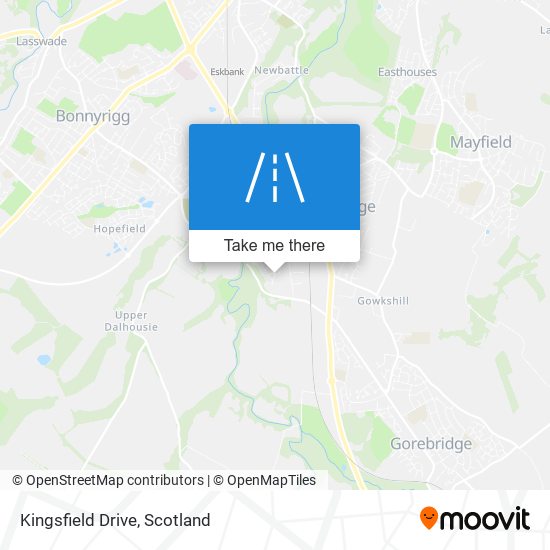 Kingsfield Drive map