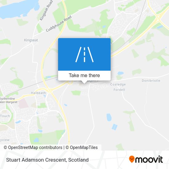 Stuart Adamson Crescent map