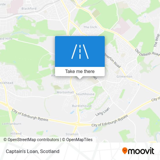 Captain's Loan map