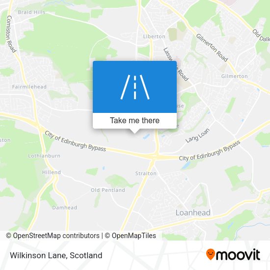 Wilkinson Lane map