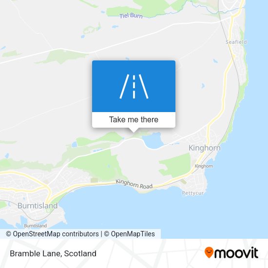 Bramble Lane map