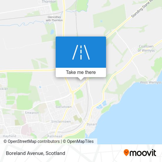 Boreland Avenue map