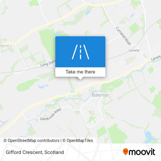 Gifford Crescent map