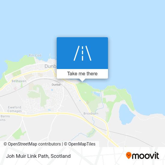Joh Muir Link Path map