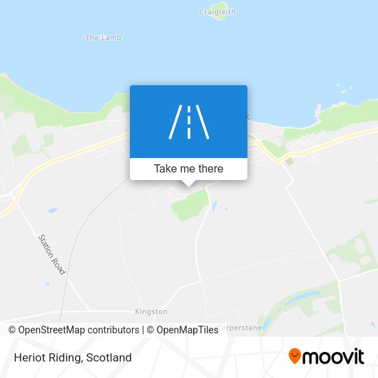 Heriot Riding map