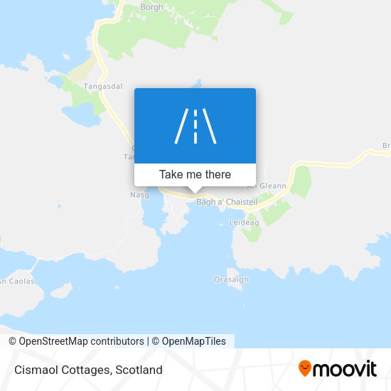 Cismaol Cottages map