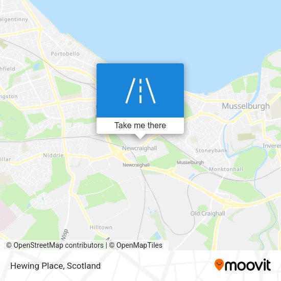 Hewing Place map