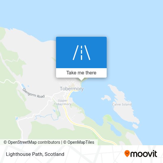 Lighthouse Path map