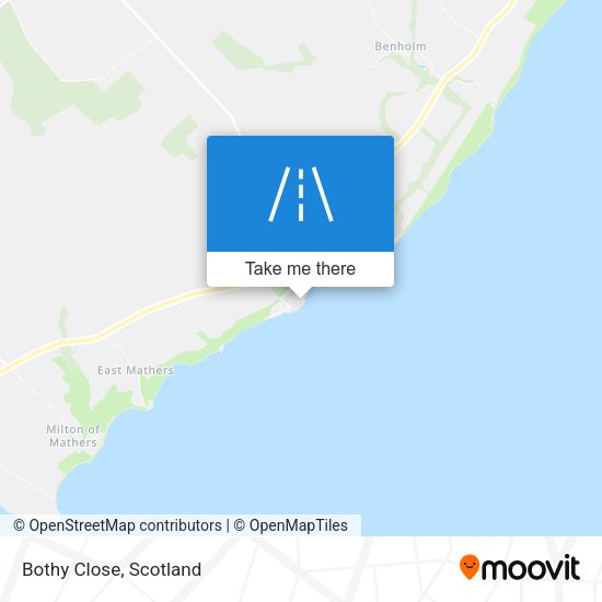 Bothy Close map