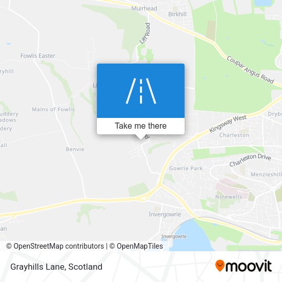 Grayhills Lane map