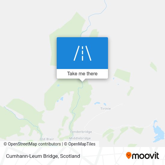 Cumhann-Leum Bridge map