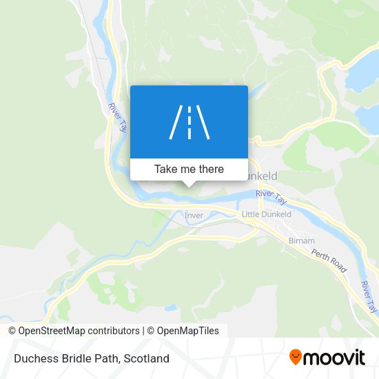 Duchess Bridle Path map