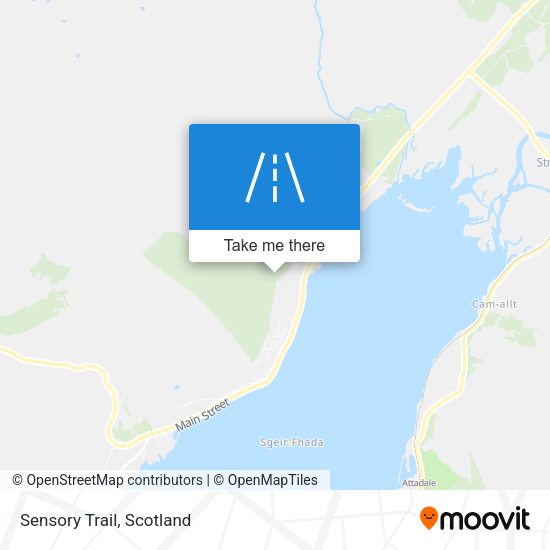 Sensory Trail map