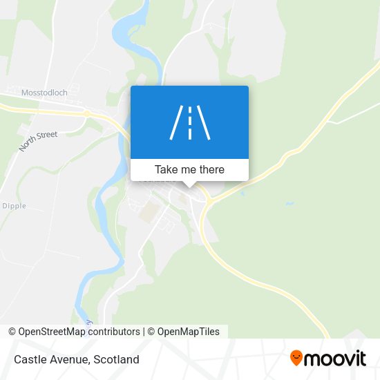 Castle Avenue map