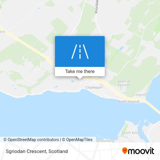 Sgriodan Crescent map
