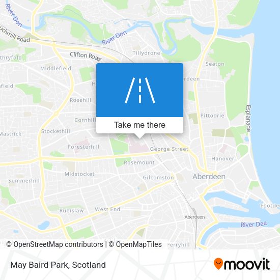 May Baird Park map