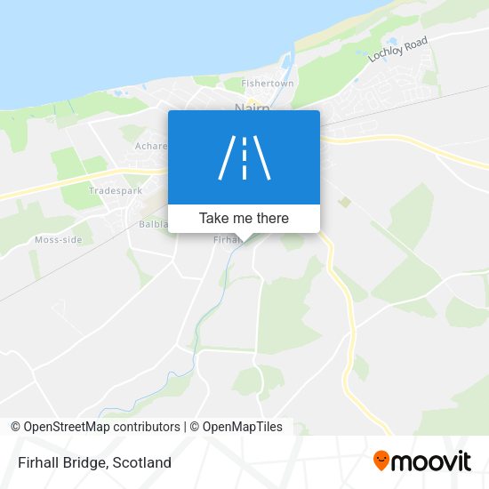 Firhall Bridge map