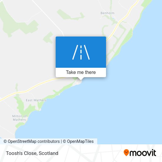 Toosh's Close map