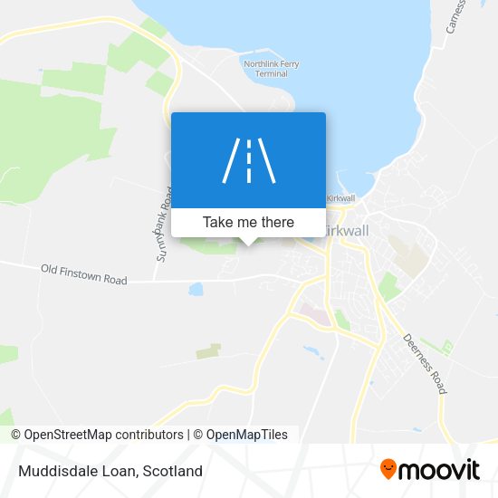 Muddisdale Loan map