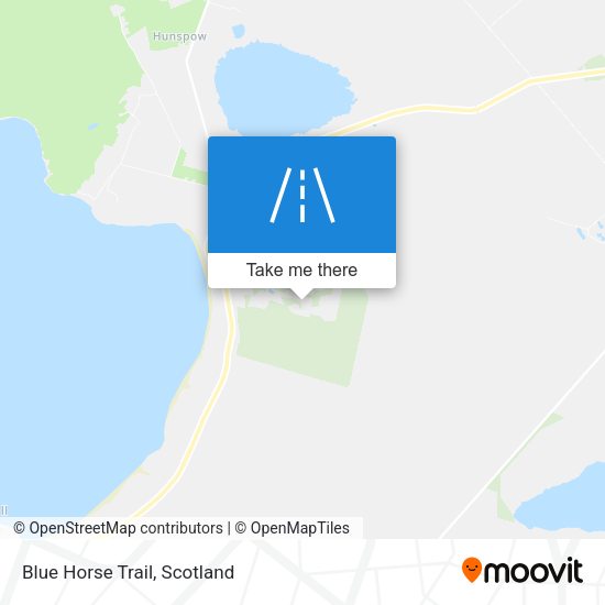 Blue Horse Trail map