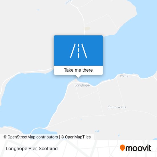 Longhope Pier map