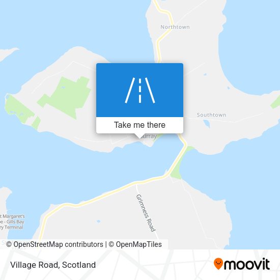 Village Road map