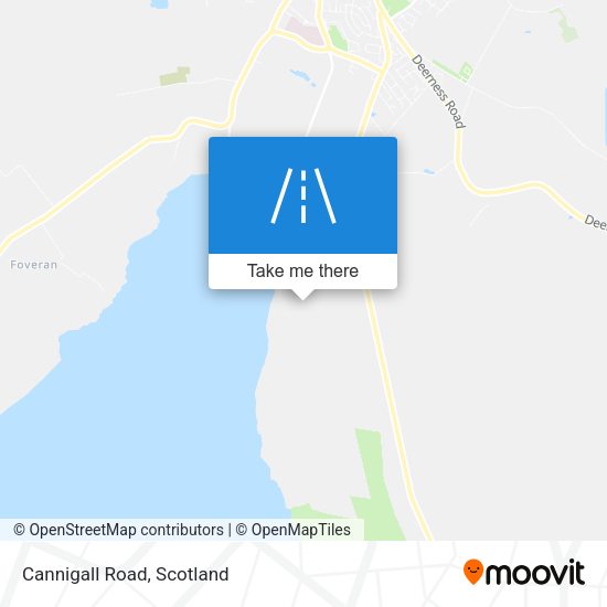 Cannigall Road map
