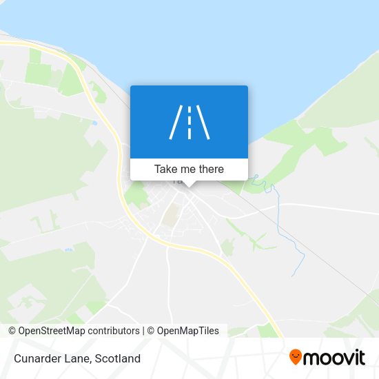 Cunarder Lane map