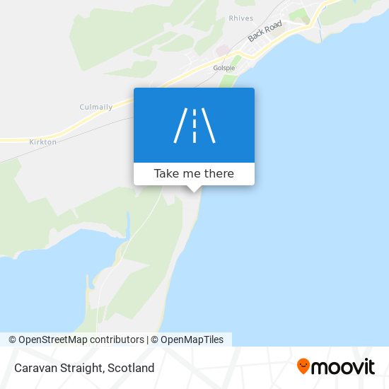 Caravan Straight map