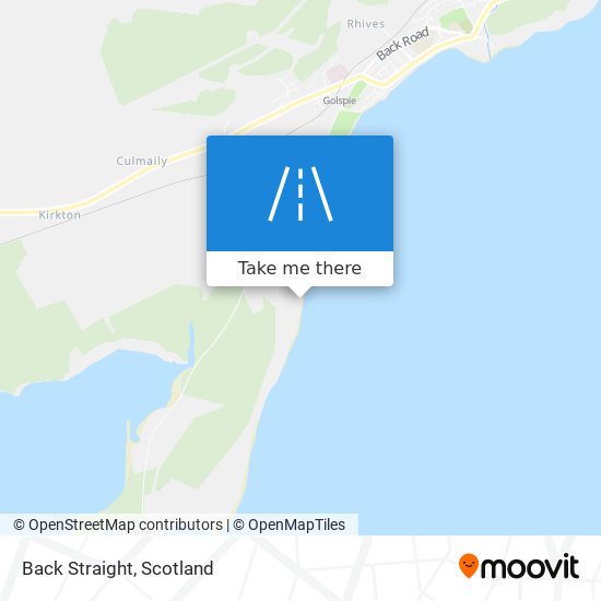 Back Straight map