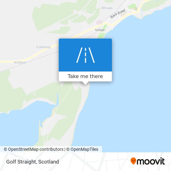 Golf Straight map