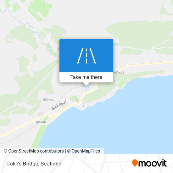 Colin's Bridge map