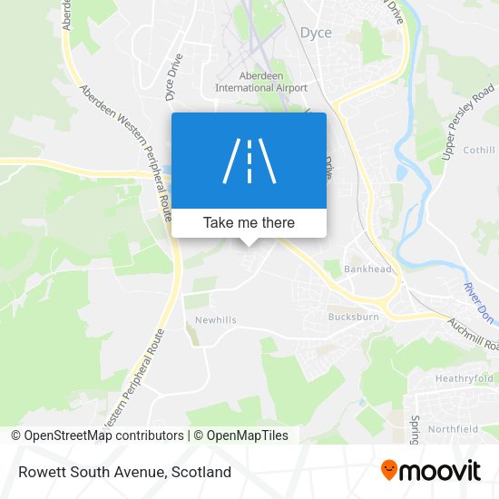 Rowett South Avenue map