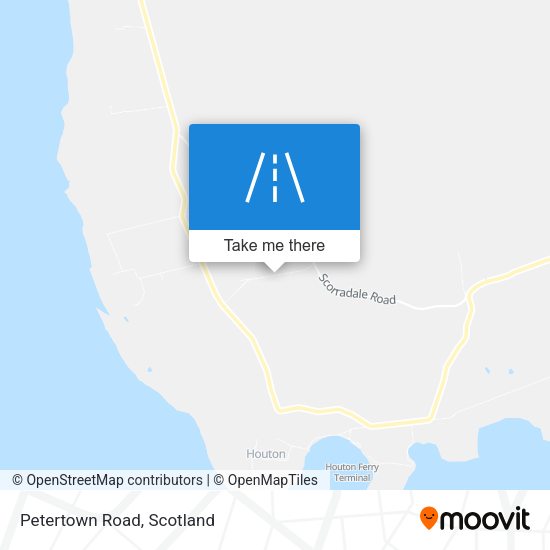 Petertown Road map