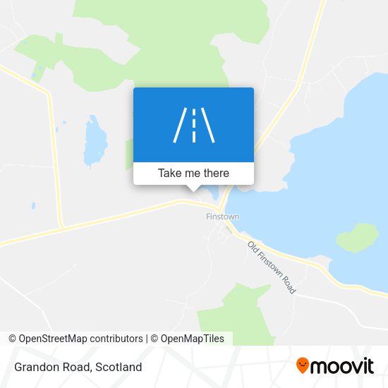 Grandon Road map