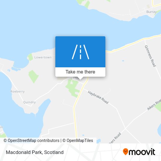 Macdonald Park map