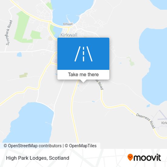 High Park Lodges map