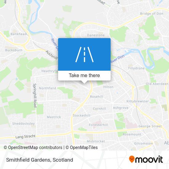 Smithfield Gardens map