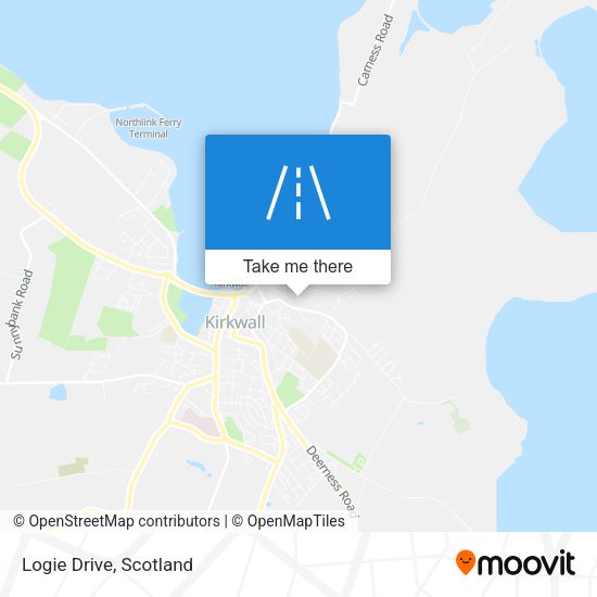 Logie Drive map