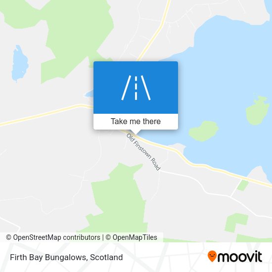 Firth Bay Bungalows map
