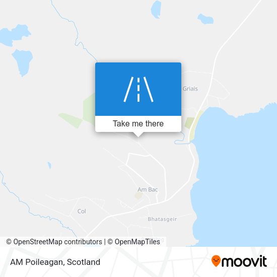 AM Poileagan map