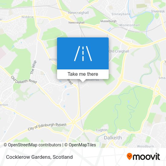 Cocklerow Gardens map