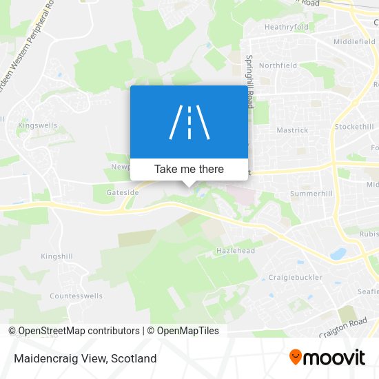 Maidencraig View map