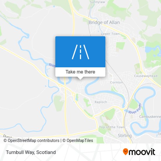 Turnbull Way map