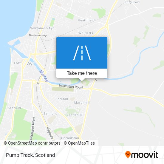 Pump Track map