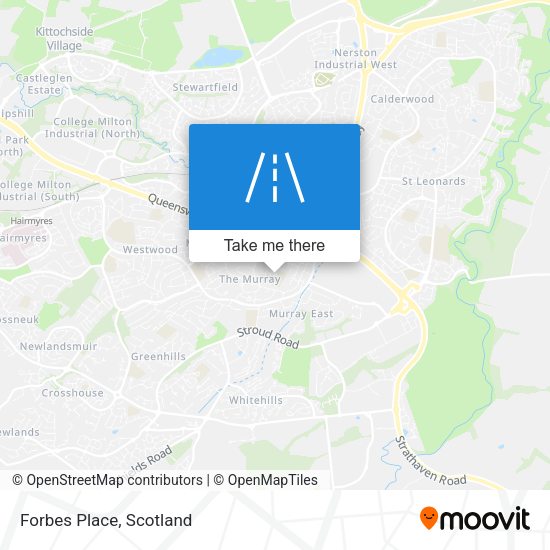 Forbes Place map